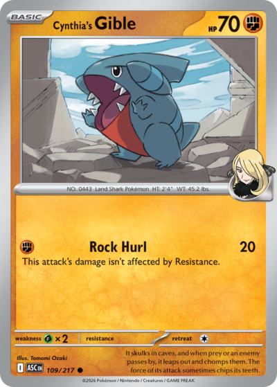 Cynthia's Gible