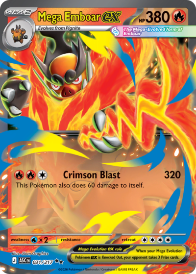 Mega Emboar ex
