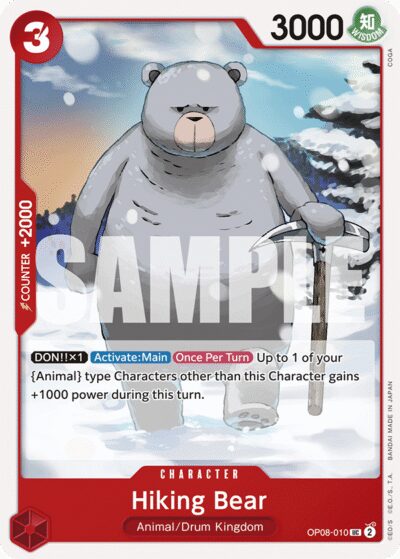 Hiking Bear