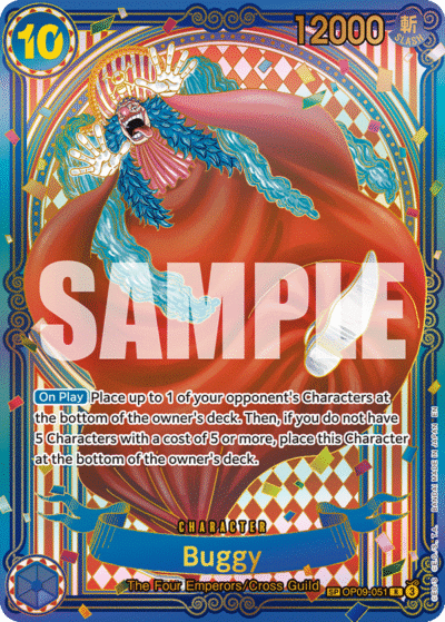 Buggy - OP09-051 (SP) (Gold)
