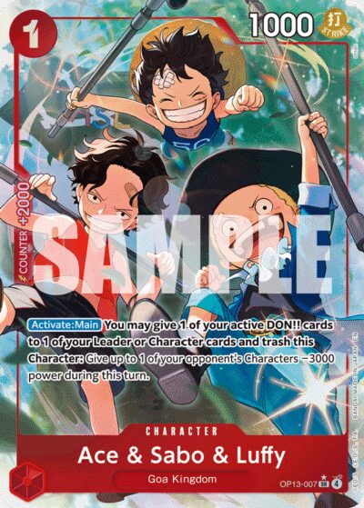 Ace & Sabo & Luffy (Alternate Art)