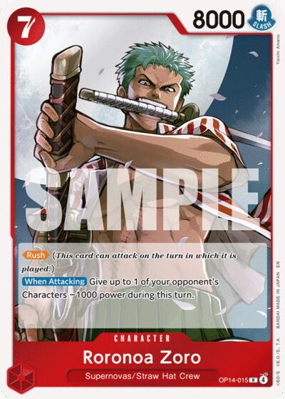 Roronoa Zoro - OP14-015