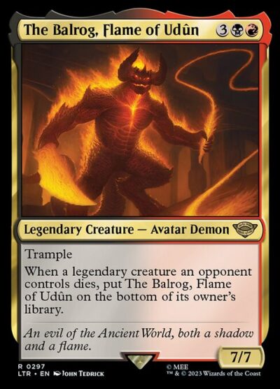 The Balrog, Flame of Udûn