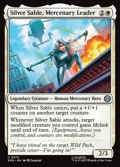Silver Sable, Mercenary Leader