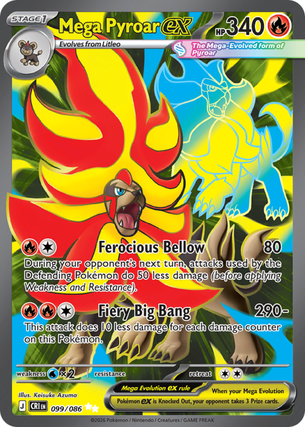 Mega Pyroar ex